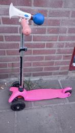 Swass Roze kinderstep met toeter, Ophalen of Verzenden, Zo goed als nieuw, Gewone step, Swass