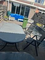 Tuintafel met 4 stoelen, Ophalen, Gebruikt