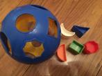 Bal met vormpjes, vormpjes bal, sorteerbal geel blauw, Ophalen of Verzenden, Nieuw, Overige typen