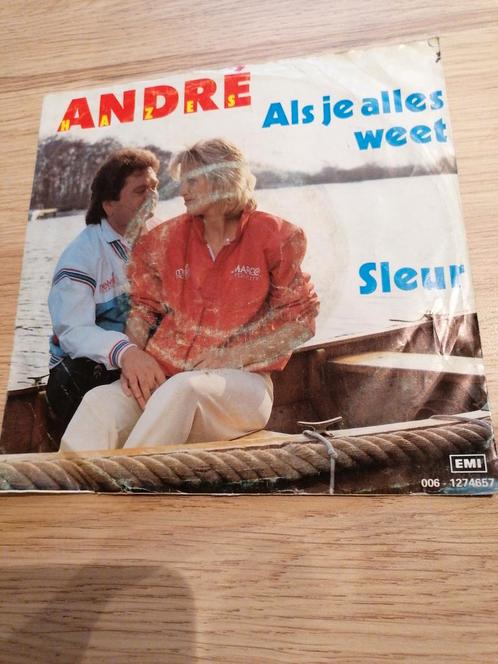 Andre Hazes /als je alles weet, Cd's en Dvd's, Vinyl | Nederlandstalig, Gebruikt, Levenslied of Smartlap, Overige formaten, Ophalen of Verzenden