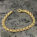 14 karaat gouden jasseron armband schakel, Ophalen of Verzenden