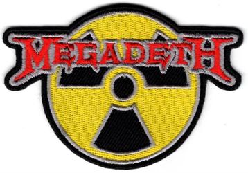 Megadeth stoffen opstrijk patch embleem #3 beschikbaar voor biedingen