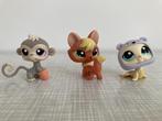 LITTLEST PET SHOP "SNOW DAY" PACK – RARE SET WITH #1028 FOX,, Ophalen of Verzenden, Zo goed als nieuw
