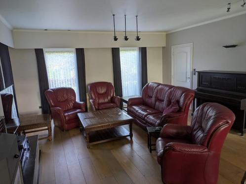 salon eetkamer, Huis en Inrichting, Banken | Bankstellen, Gebruikt, Minder dan 150 cm, 75 tot 100 cm, Ophalen