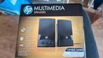 HP Multimedia Speakers - nieuw in doos., Computers en Software, Pc speakers, Ophalen of Verzenden, Zo goed als nieuw, Audiokanaal 2