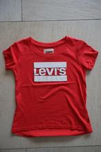 Levi's shirt rood 128 Levis, Kinderen en Baby's, Kinderkleding | Maat 128, Meisje, Ophalen of Verzenden, Zo goed als nieuw, Levi's