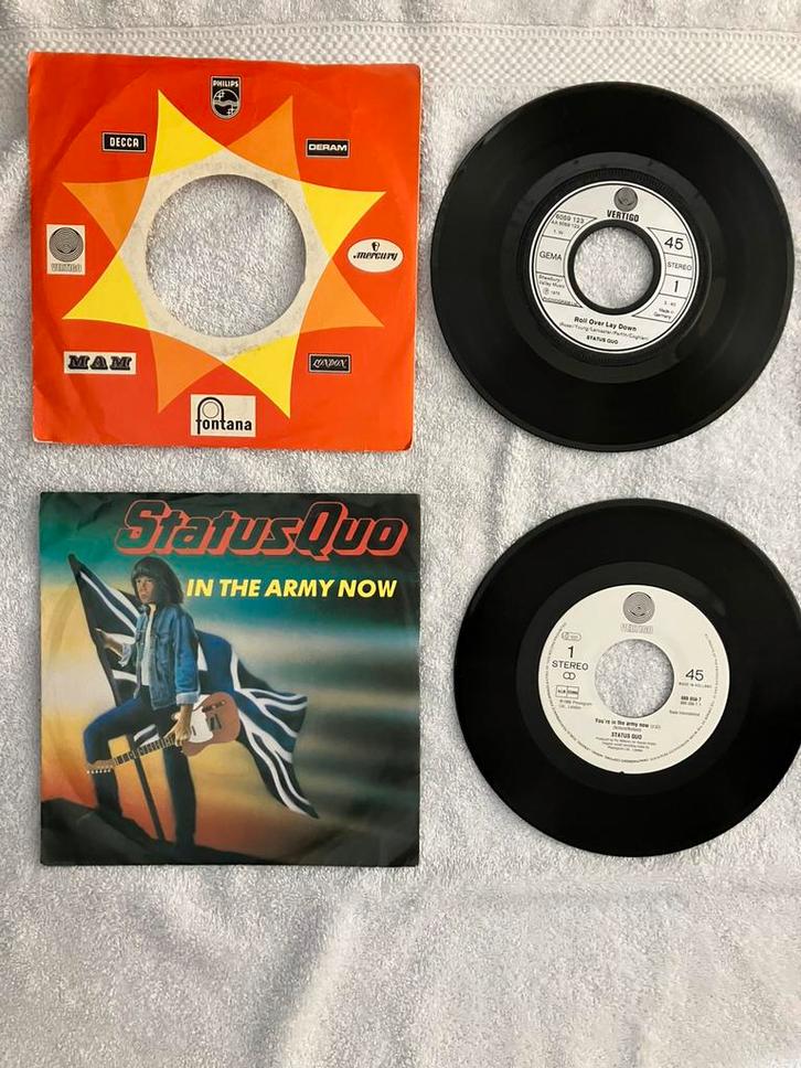 Status Quo, Cd's en Dvd's, Vinyl Singles, Gebruikt, Single, Rock en Metal, 7 inch, Ophalen