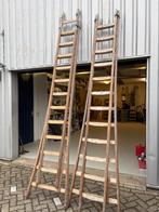 Ladders opsteek., Gebruikt, Ophalen of Verzenden, Ladder, Opvouwbaar of Inschuifbaar