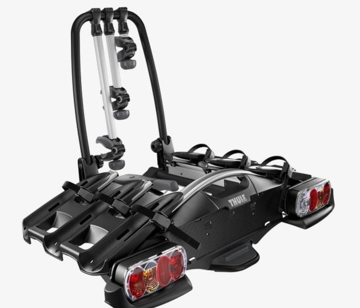 Te huur: Thule Velocompact fietsendrager, Auto diversen, Fietsendragers, Zo goed als nieuw, Trekhaakdrager, Ophalen