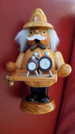 Oud retro Ertsgebergte houten klokken Rookmannetje Duitsland, Antiek en Kunst, Ophalen of Verzenden