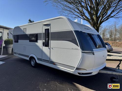 Hobby De Luxe 545 KMF, Caravans en Kamperen, Caravans, Bedrijf, tot en met 6, Rondzit, Hobby, Dwarsbed, Overige typen, 6 tot 7 meter