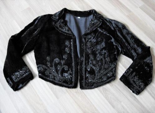 Uniek bolero jasje met borduursel handgemaakt maat M, Verzamelen, Retro, Overige typen, Ophalen of Verzenden