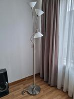 Vloerlamp staande lamp Nora RVS met dimmer, Huis en Inrichting, Lampen | Vloerlampen, 150 tot 200 cm, Zo goed als nieuw, Ophalen