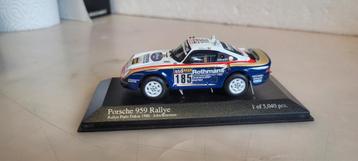 Minichamps Porsche 959 Rallye Parijs Dakar 1986 beschikbaar voor biedingen