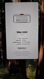 Macmini M4 /32G/ Metal Case, Computers en Software, Apple Desktops, 256 GB, 32 GB, SSD, Ophalen of Verzenden