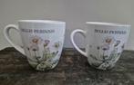 2 mokken van Marjolein Badtin wildflower, Huis en Inrichting, Keuken | Servies, Ophalen of Verzenden, Zo goed als nieuw, Overige stijlen