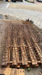 Staalmatten 2x3m + reststukken - Mazen 10mm, Diameter 6mm, Doe-het-zelf en Verbouw, Metalen, Ophalen of Verzenden, Gebruikt, IJzer