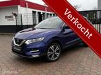 Nissan Qashqai 1.2 N-Connecta NAVI PANO CAMERA CLIMA CRUISE, Auto's, Voorwielaandrijving, Stof, Gebruikt, Zwart