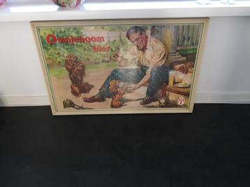 oranjeboom bier reclame poster in orig lijst beschikbaar voor biedingen