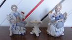 Antieke/vintage porseleinen beeldjes Kaartspelers, Antiek en Kunst, Antiek | Porselein, Ophalen
