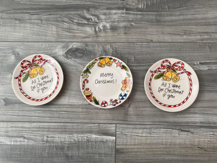 Blond Amsterdam - kerst - Christmas plate 12cm - hele set, Huis en Inrichting, Keuken | Servies, Nieuw, Bord(en), Blond Amsterdam