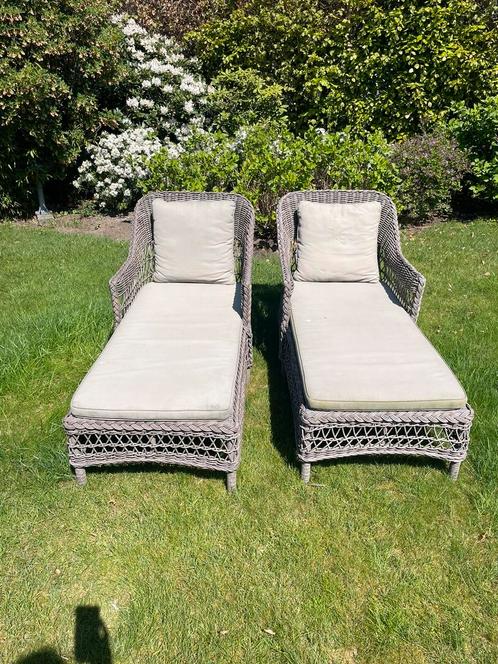 Lichtbedden inclusief kussens, Tuin en Terras, Ligbedden, Zo goed als nieuw, Ophalen