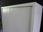 ZGAN witte roldeurkast / kantoorkast / archiefkasten + slot, Gebruikt, 100 tot 150 cm, Onbkend, Onbekend