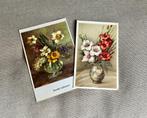 Vintage bloemen wenskaarten, Verzamelen, Ansichtkaarten | Themakaarten, Ophalen of Verzenden, Sterren en Beroemdheden