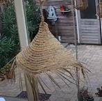 Zeegras Lampenkap - Zonder Fitting, Huis en Inrichting, Lampen | Hanglampen, Ophalen, Zo goed als nieuw, Overige materialen, Minder dan 50 cm