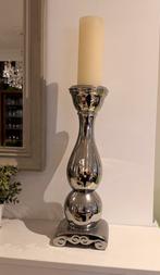 Elegante zilveren kandelaar van vtwonen – 44 cm hoog, Allbranstore, Gebruikt, Info@allbranstore.nl, 50 tot 75 cm