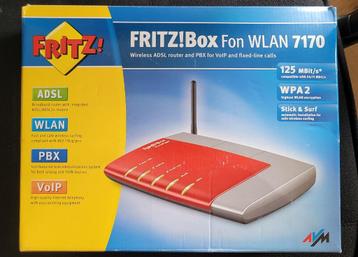 Fritz!Box Fon WLAN 7170 beschikbaar voor biedingen