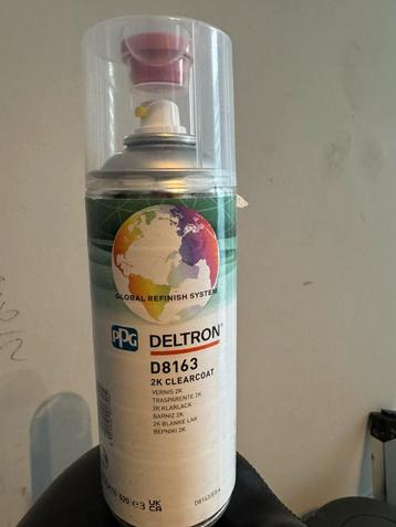 PPG 2K Blanke Lak HOOGGLANS spuitbus 400ml beschikbaar voor biedingen