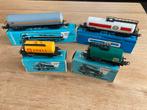 Märklin Ketelwagens - 4 Stuks (4502, 4644, 4628, 4650), Hobby en Vrije tijd, Modeltreinen | H0, Ophalen, Wisselstroom, Gebruikt