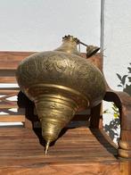 Egyptische antieke koperen lamp, Ophalen of Verzenden