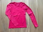 Hema longsleeve, maat 146-152, donkerroze lange mouwen ZGAN, Meisje, Ophalen of Verzenden, Zo goed als nieuw, Shirt of Longsleeve