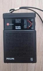 Philips 091 Portable Receiver, Audio, Tv en Foto, Radio's, Ophalen of Verzenden, Gebruikt