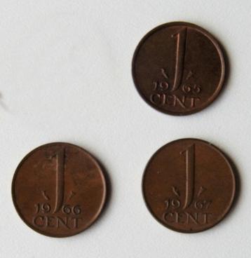 Diversen Centen jaren 1960 beschikbaar voor biedingen