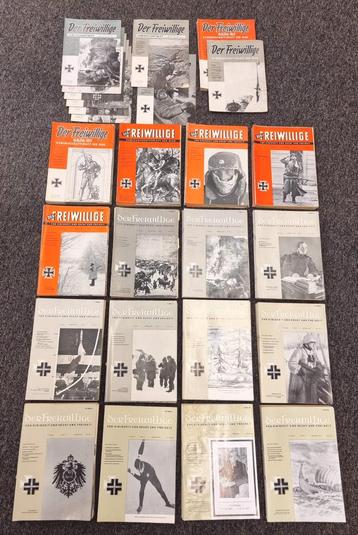 Unieke Collectie Der Freiwillige 1956-2004, Duits, na WW2 beschikbaar voor biedingen