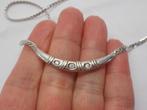 Zilveren vintage collier Friedrich Binder nr.1781, Sieraden, Tassen en Uiterlijk, Met hanger, Verzenden, Zo goed als nieuw, Zilver