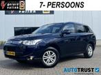 Mitsubishi Outlander 2.0 Business Edition AUTOM TREKHAAK 7PE, Auto's, 4 cilinders, 150 pk, Blauw, 7 stoelen