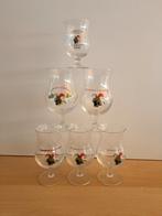 6 La Chouffe glazen, Ophalen of Verzenden, Zo goed als nieuw, Glas of Glazen, Overige merken