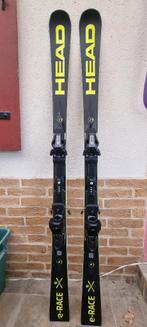 Head WC Rebels e-Race Ski's 160cm 1uur gebruikt, 160 tot 180 cm, Ophalen of Verzenden, Zo goed als nieuw, Carve