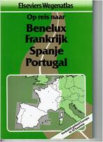 Elseviers wegenatlas op reis naar Benelux, Boeken, Atlassen en Landkaarten, Gelezen, Landkaart, 1800 tot 2000, Europa Overig