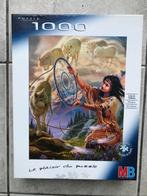MB Puzzel Indianse vrouw 1000 stuks, Ophalen of Verzenden, 500 t/m 1500 stukjes, Zo goed als nieuw
