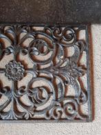 Gietijzeren deurmat., Tuin en Terras, Deurmatten, Ophalen, Gebruikt, Gietijzer, Schoonloopmat