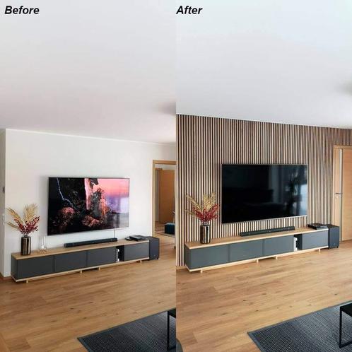 Akoestische wandpanelen € 50 ,- per stuk 270 x 60, Doe-het-zelf en Verbouw, Platen en Panelen, Ophalen of Verzenden