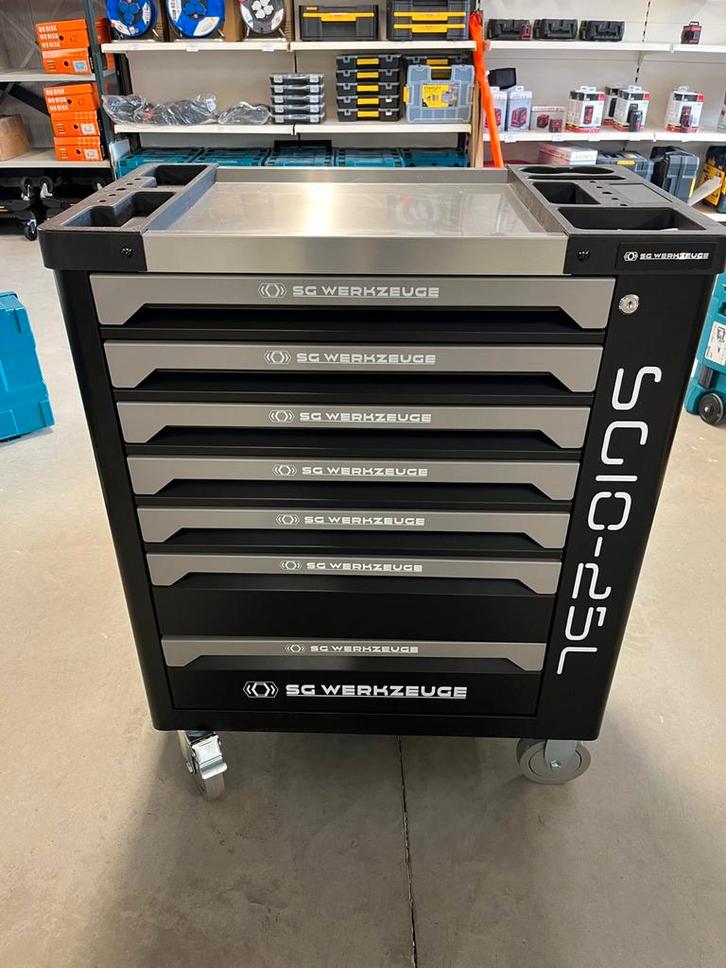 Gevulde Gereedschapswagen SG Werkzeuge, Doe-het-zelf en Verbouw, Gereedschapskisten, Ophalen