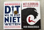 Twee boeken van Huib Modderkolk - Het is oorlog, Ophalen of Verzenden, Zo goed als nieuw, Nederland