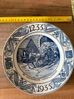 Oud antiek bord, Ophalen of Verzenden