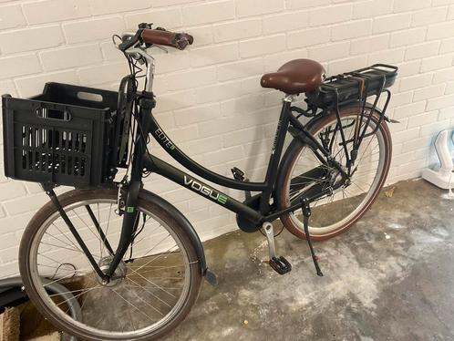 Elektrische fiets ..Vogue -elite, Fietsen en Brommers, Elektrische fietsen, Gebruikt, Overige merken, 55 tot 59 cm, 50 km per accu of meer